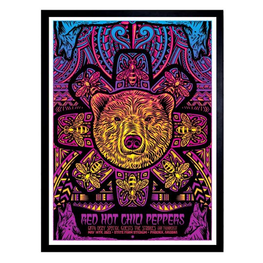 Red Hot Chili Peppers Phoenix or San Diego May, 2023 poster