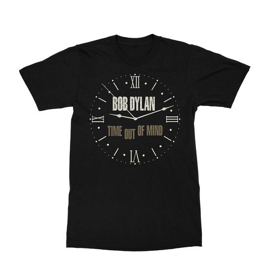 Bob Dylan Time Out Of Mind T-Shirt - Vintage Bob Dylan "Time Out Of Mind" Studio Album Tshirt