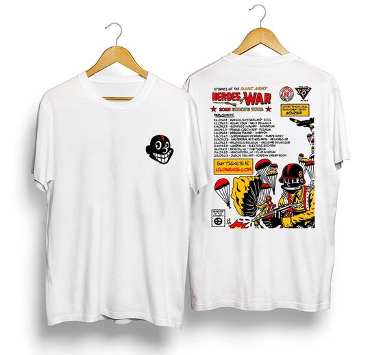 Lil Darkie Europe Tour 2023 T-Shirt, Lil Darkie Rap Shirt