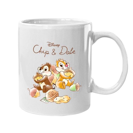 Disney Chip And Dale Mugs, Chip And Dale Mugs