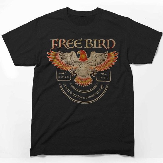 Free Bird Eagle Since 1973 Shirt, Lynyrd Skynyrd Free Bird Shirt