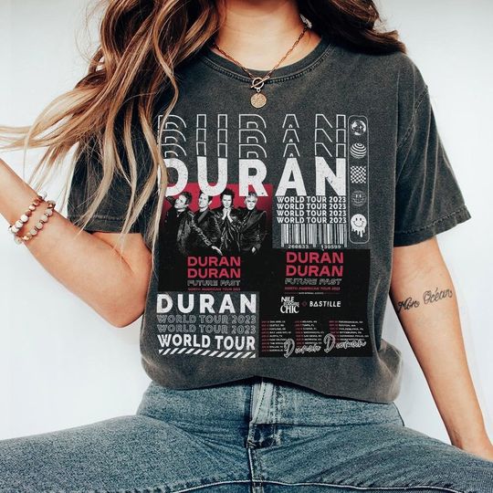 Duran Duran Music Shirt, Vintage North American Tour 2023 Shirt