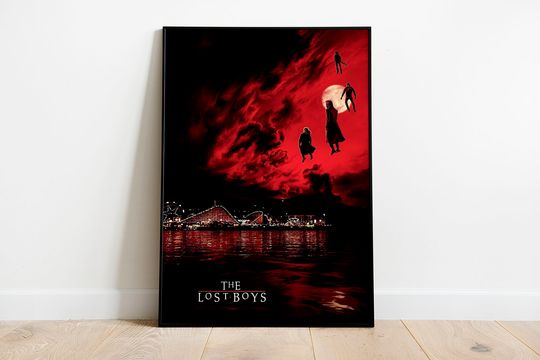 1987 The Lost-Boys movie Poster, Home Decor