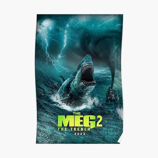 Meg 2: The Trench Premium Matte Vertical Poster