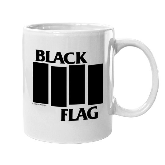 Black Flag Bars Mugs