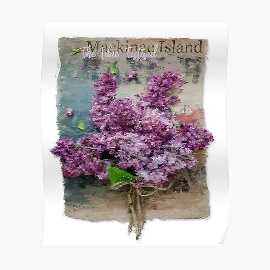 Mackinac Island Lilac Festival Premium Matte Vertical Poster