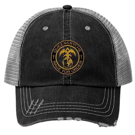 Queensryche Rage for Trucker Hats