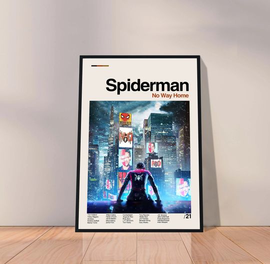 Spiderman No Way Home - Spider Man Poster