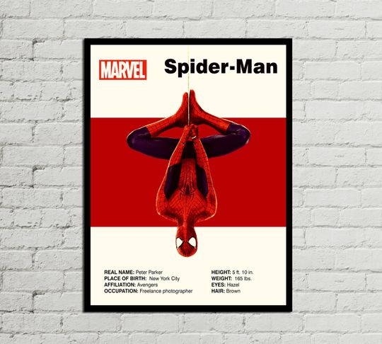 SPIDER-MAN POSTER - Marvel Poster