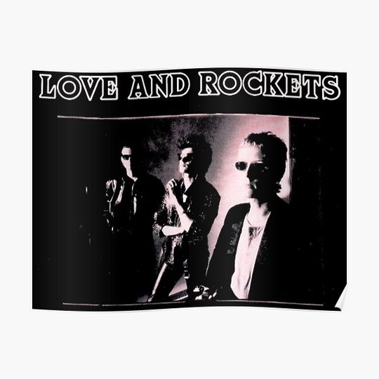 Love Rockets Premium Matte Vertical Poster