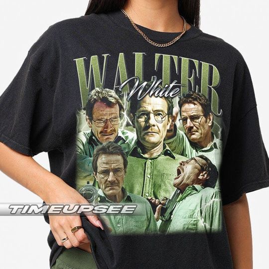 Walter White Vintage T-Shirt, Gift For Women and Man Unisex T-Shirt