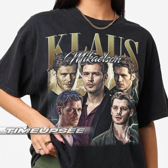 Klaus Mikaelson Vintage T-Shirt, Gift For Women and Man Unisex T-Shirt