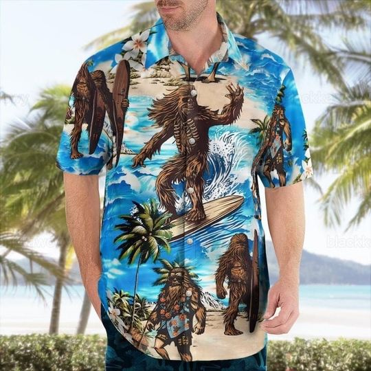 Chewbacca Shirt, Chewbacca Hawaiian Shirt, Chewbacca Button Shirt