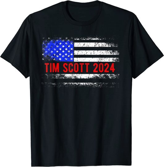 Tim Scott 2024 For President T-Shirt