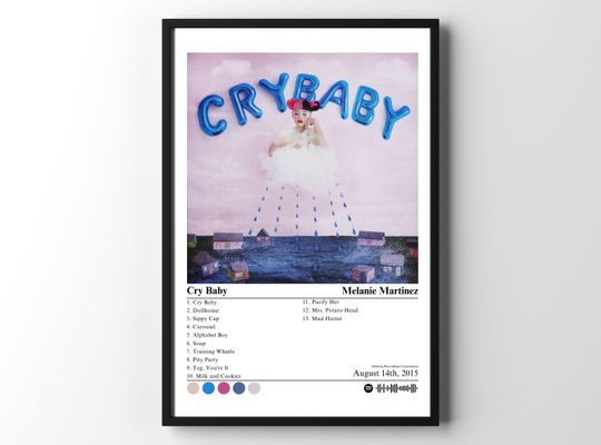 Melanie Martinez Cry Baby Album Cover Poster