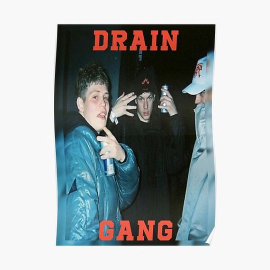 Drain Gang Poster Premium Matte Vertical Poster