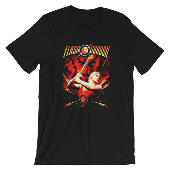 Flash Gordon T-Shirt - Vintage 80'S Fantasy Action Movie Shirt