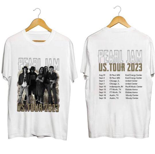 PEL JAM US Tour 2023 Shirt, PEL JAM Rock Band Shirt