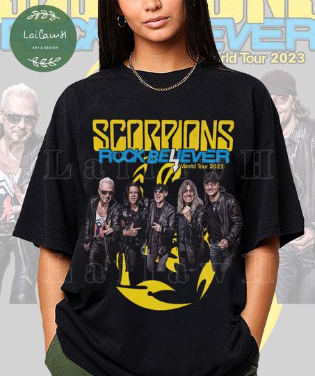 Scorpions Rock Believer World Tour 2023  Shirt