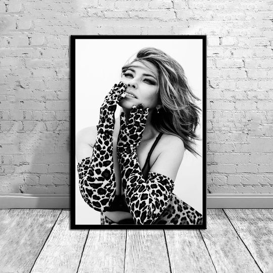 Shania Twain,Music Poster,Vintage Poster