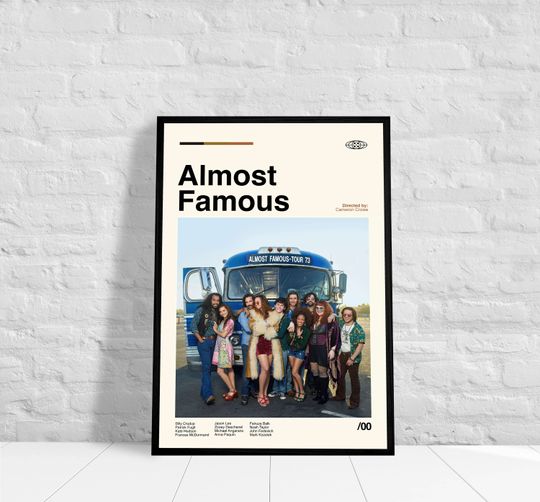 Almost Famous Poster, Almost Famous Movie - Vintage Poster