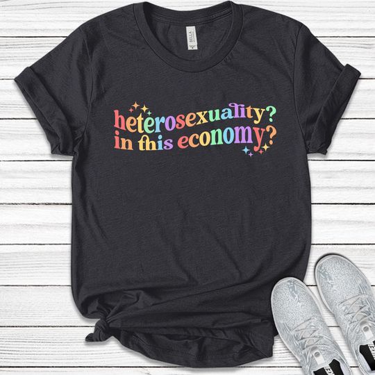 Heterosexual Shirt, LGBTQ shirt, Funny Gay Shirt, Pride Month shirt