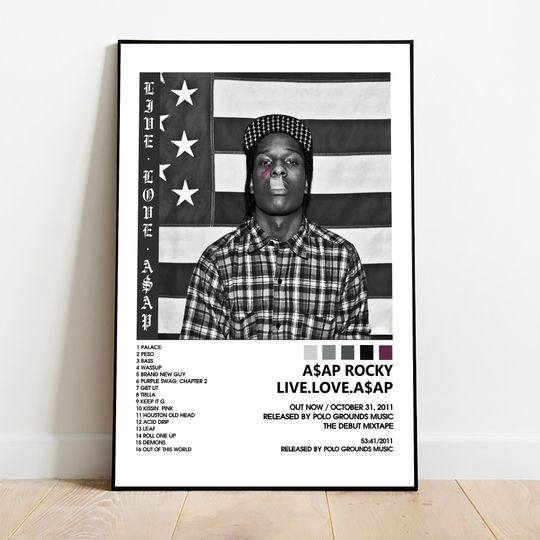 ASAP Rocky Poster / Live Love ASAP Poster