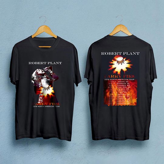 Robert Plant Tour 2018 With Extended Date T-Shirt