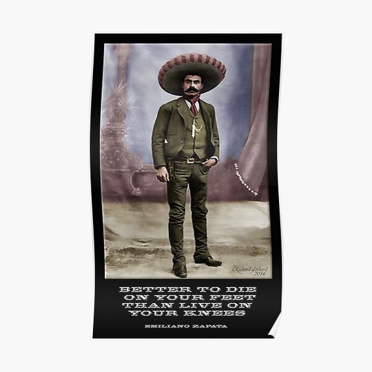 Zapata Premium Matte Vertical Poster