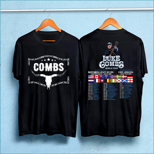 Lukee Comb Tour Shirt , Country Music T Shirt