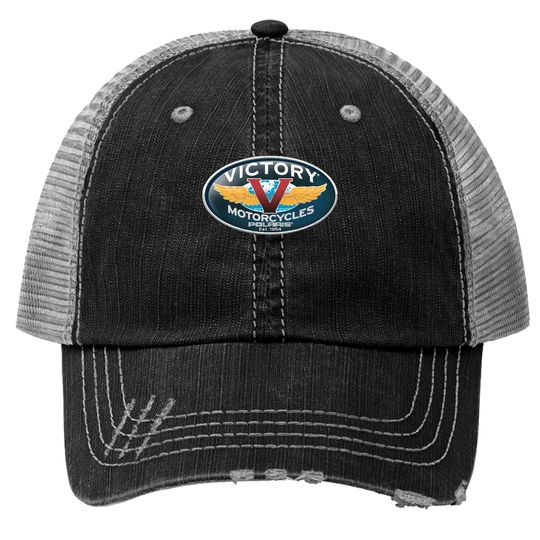 Merch Victory Motorcycle Trucker Hats