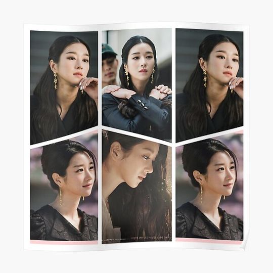 Seo Ye Ji Beautiful Collage Premium Matte Vertical Poster
