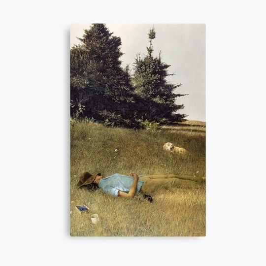 Distant Thunder - Andrew Wyeth Canvas