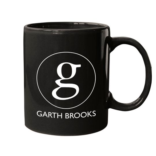 Logo Garth Brooks Black Tour Mugs
