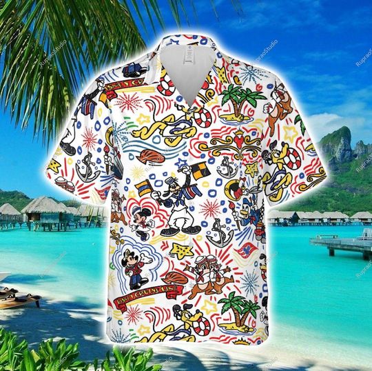 Disney Cruise Pirate Hawaiian Shirt, Matching Disney Cruise Shirt, Disney World Cruise Gift