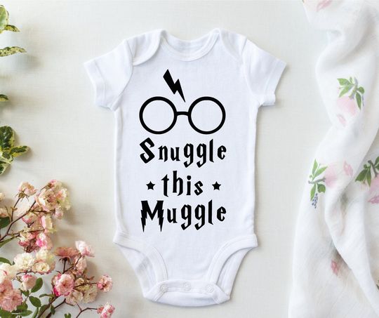 Snuggle This Muggle Onesie, Pottery Toddler Outfit