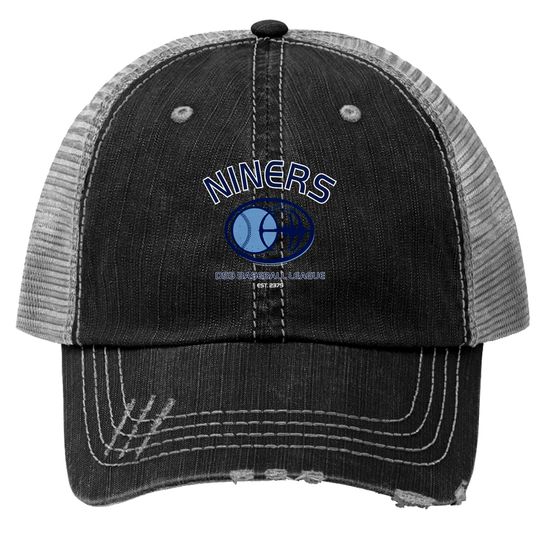 Deep Space Nine Niners DS9 Baseball League Trucker Hats