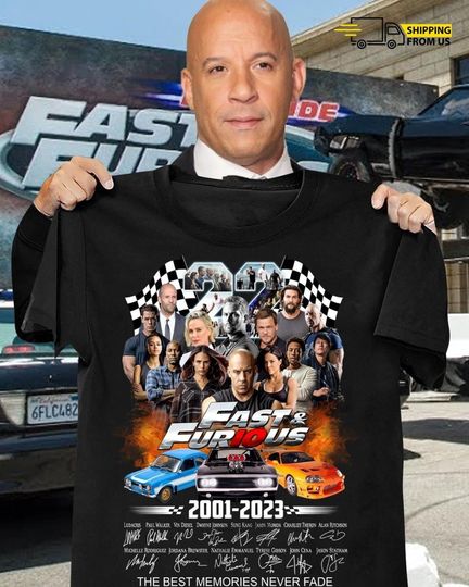Fast And Furious Shirt, 22 Years Of The Fast And Furious Shirt, Fast X 2023 Movie Shirt