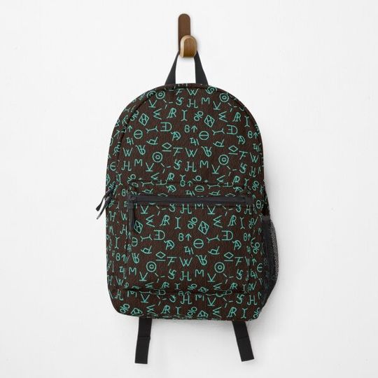 Turquoise Cattle Brands Backpack