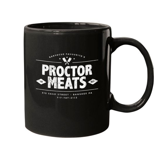 Proctor Meats worn look Mugs