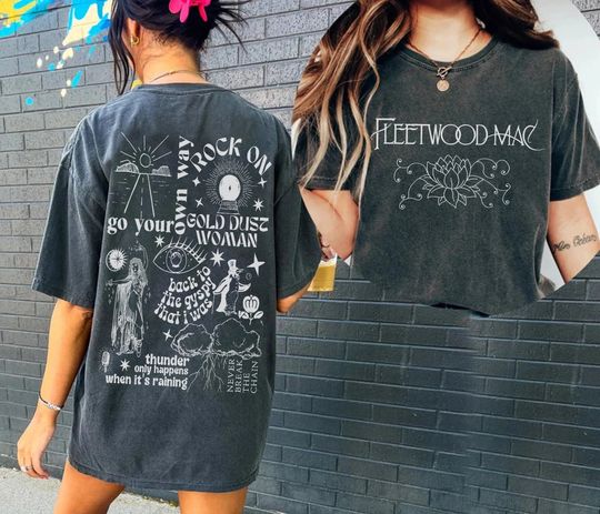 Fleetwood Mac Shirt, Fleetwood Mac 90s Country Music shirt,