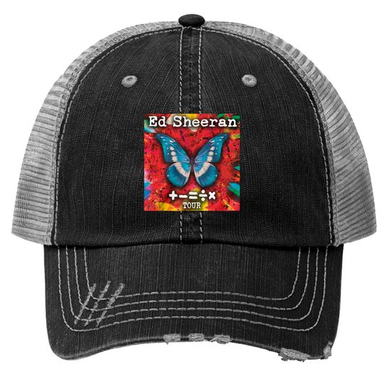 Ed Shee Trucker Hats, Ed Shee Concert Trucker Hats, Ed Shee Lover Trucker Hats, 2023 Ed Shee Mathematics America Tour Trucker Hats