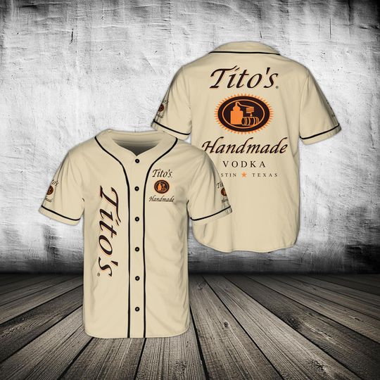 Tito Handmade Baseball Jersey Beer Lovers Shirt