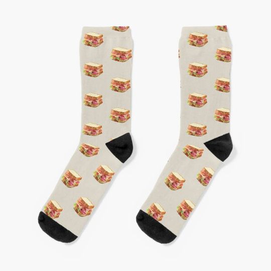 Ham Sandwich Socks