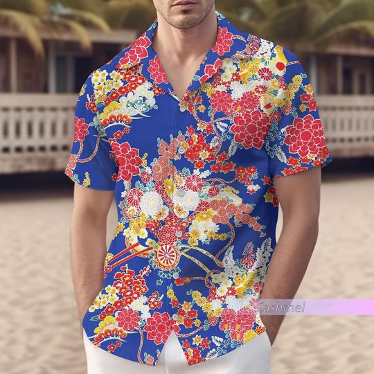 Romeo and Juliet Hawaiian Shirt, Leonardo Dicaprio Button Shirt, Flower Button Down