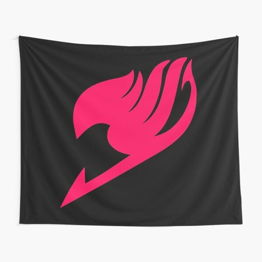 Fairy Tail - Logo (pink) Tapestry