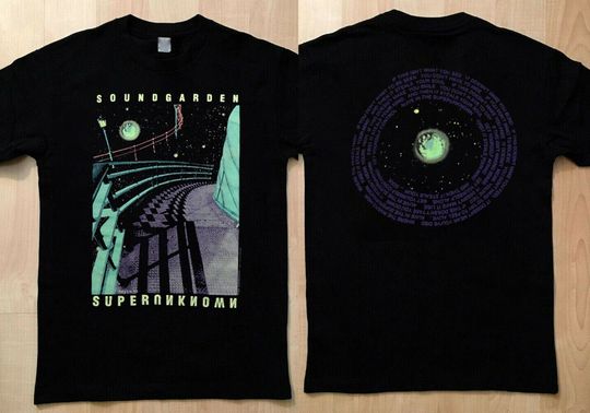 1994 Soundgarden Superunknown T Shirt