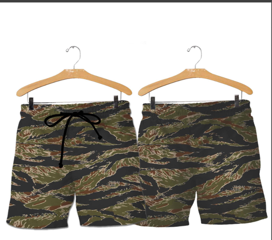 Jungle Tiger Camo Shorts