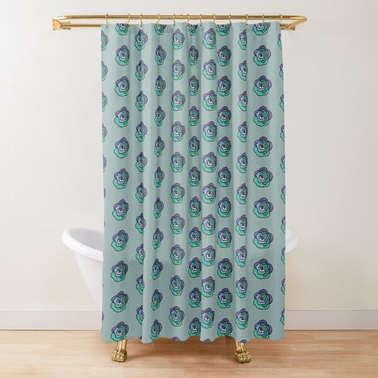 MLM and Gay Pride Shower Curtain
