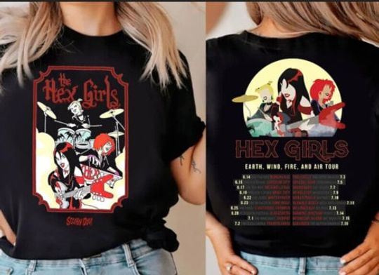 The Hex Girls Vintage Shirt, The Hex Girls Rock Band Music Shirt